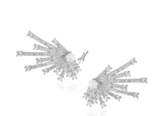 Brinco ear cuff ródio branco