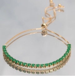 PULSEIRAS RIVIERAS AJUSTAVEIS BANHO OURO 18k - comprar online