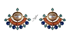 Brinco colors banho ouro 18k - comprar online