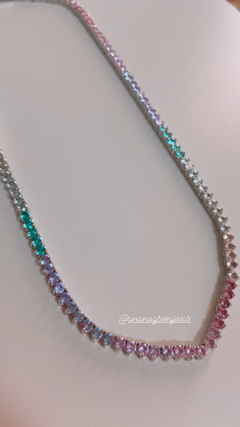 Colar riviera Candy color - loja online