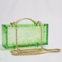 Bolsa acrílico verde