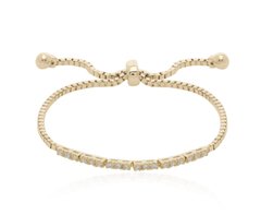 Pulseira ajustável dourada