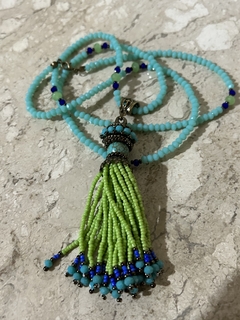 Colar tassel cristal - comprar online