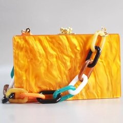 Clutch luxo acrílico - comprar online