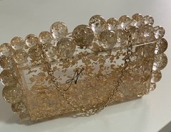 Clutch bolas acrílico na internet