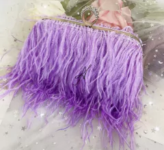 Clutch plumas - comprar online
