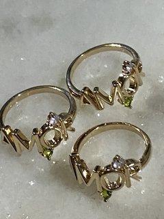 Anel Amor Cristal Banhodo a Ouro 18K - comprar online