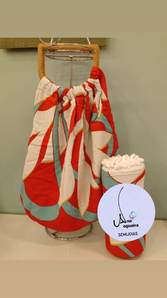 Kit bolsa + toalha canga - comprar online