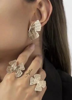 Anel borboleta banhada o ouro 18k - comprar online
