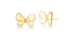 Brinco borb banho ouro 18k