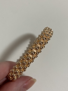 Bracelete bolinhas banho ouro 18k - comprar online