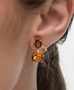 Brinco Thassia banho ouro 18k - comprar online