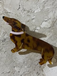 Presilha cachorro resina - comprar online