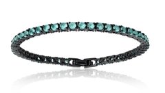 Pulseira ródio negro riviera TURMALINA