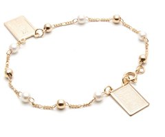 Pusleira pérolas escapulário Nossa Senhora - comprar online