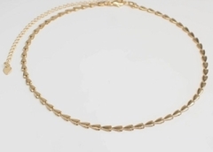 CHOKER BANHO OURO 18k