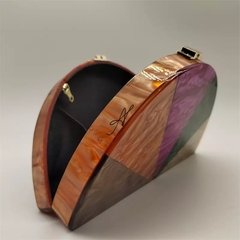 Imagem do Bolsa Clutch acrílico meia lua