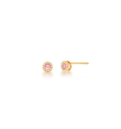 Brinco red zirconias color banho ouro 18k na internet