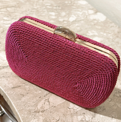 Clutch pink corda - comprar online