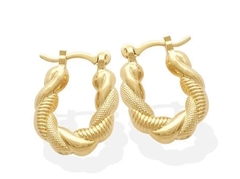 Brinco arg Siss banho ouro
