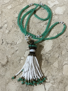 Colar tassel cristal