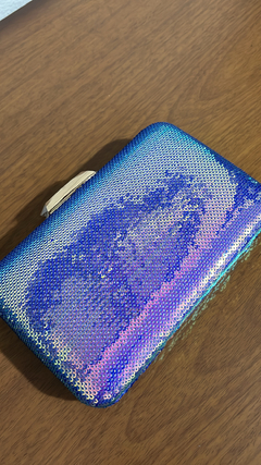 Clutch em paete furta cor - loja online