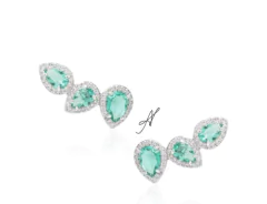Brinco ear cuff gotas