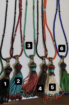 Colar tassel cristal