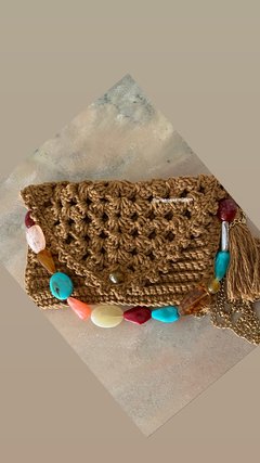 Bolsa carteira croche