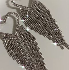 Brinco strass coração - comprar online