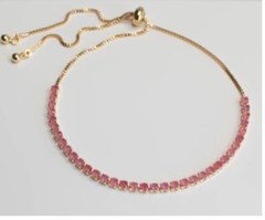 PULSEIRA RIVIERAS AJUSTÁVEIS BANHO OURO 18k na internet