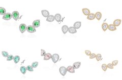 Imagem do Brinco ear cuff gotas