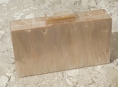 Clutch madrepérola champanhe