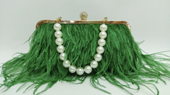 Clutch plumas - comprar online