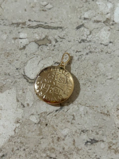 Ping SAO BENTO G banho ouro 18k