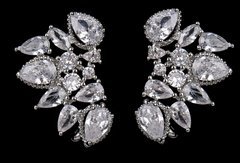 Brinco ear cuff prata