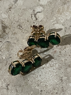 Brinco earcuff pedras - comprar online