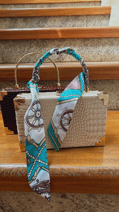 CLUTCH CROCO LENÇO