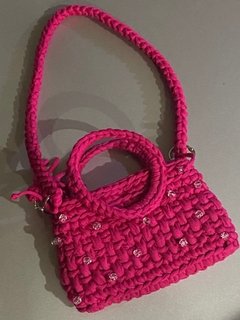 MINI BAG PINK CRISTAIS - comprar online