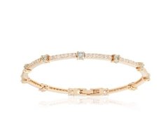 Bracelete riviera pedras coloridas - comprar online