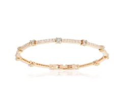 Bracelete riviera pedras coloridas - comprar online