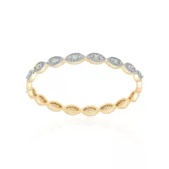 Bracelete pedras coloridas banho ouro - comprar online