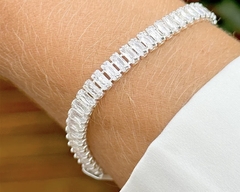 PULSEIRA RIVIERA ZIRCÔNIA BRANCA