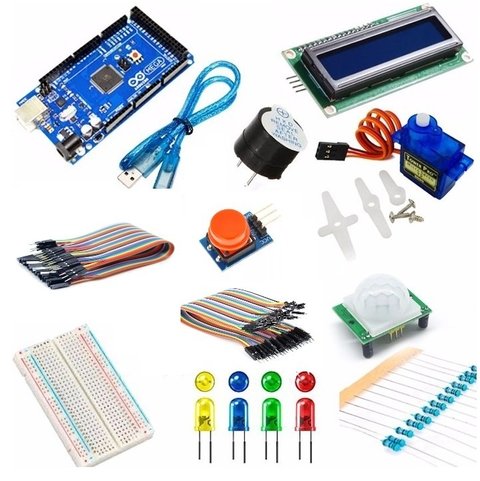 Kit Arduino Mega 2560 Basico Completo Para Principiantes