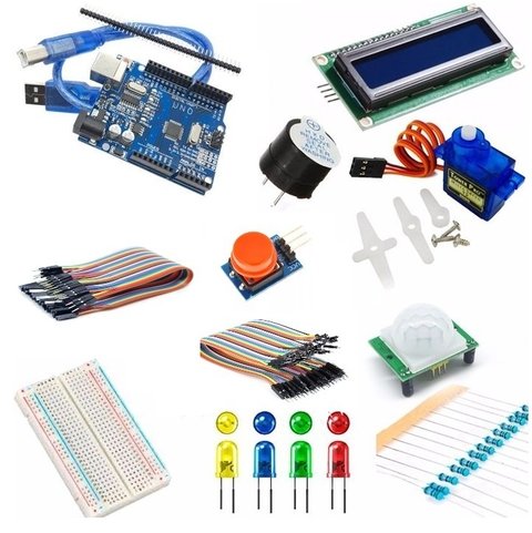 Kit Arduino Uno R3 Basico Completo Para Principiantes