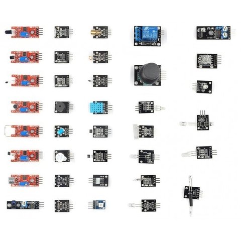 Kit Sensores 37 unidades Raspberry Arduino Programacion Domotica
