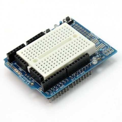Shield Protoboard Protoshield Arduino Uno + Breadboard 170