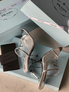 Tamanco Crystal P com salto - Lys Shoetique