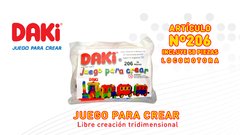 DAKI ARTÍCULO 206 LOCOMOTORA: 58 PIEZAS - comprar online