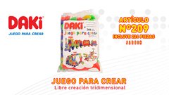 DAKI ARTÍCULO 209: 224 PIEZAS ECONÓMICAS LÍNEA JARDÍN DE INFANTE